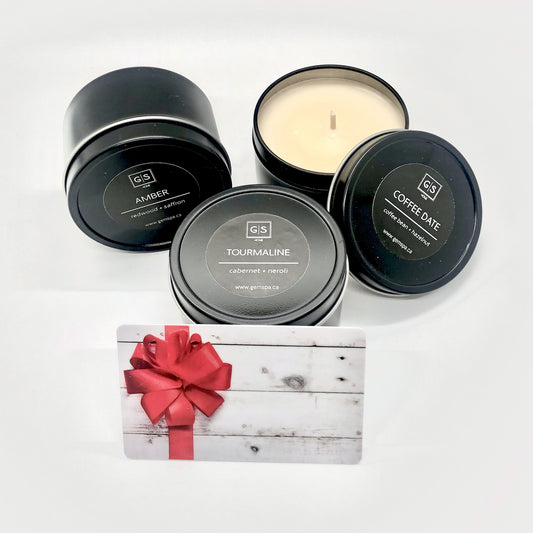 Gift Card + Candle Set